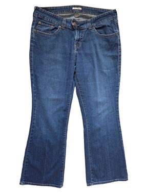 Women's Levi's 542 Flare Jeans Size 18 Blue